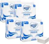 Kcofoil Charming Touch Tissue Napkins 2 Ply 33*33 Net Quantity 100 Pulls. Pack of 4 Blue Paper Napkins(4 Sheets)