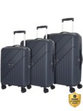 Kamiliant by American Tourister Combination Lock-Endure(Small 55Cm|Medium 68Cm|Large 79Cm) Expandable  Cabin & Check-in Set 8 Wheels – 30 inches