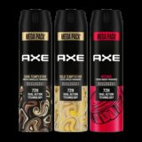 AXE Gold Temptation, Dark Temptation and Intense Deodorant Spray  –  For Men(645 ml, Pack of 3)