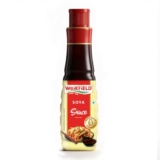 Weikfield Soya Sauce 200g Bottle | Naturally Brewed Chinese Style Sauce | Perfect for Fried Rice, Noodles, Stir Fry & Indo-Chinese Cooking | Ready to Use Condiment | 100% Vegetarian