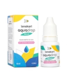 Aquadrop Natural Eye Drops | Relief from Dry & Irritated Eyes | For Screen Strain & Pollution | 10ml
