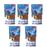 Dr. Pets Pack of 5 Chicken Dog Chew Sticks for Dogs Dental Stick, Calcium Bone and Chicken Dog Biscuits Healthy Treats and Training Snacks Long Lasting Chew Sticks for Small and Large Breed