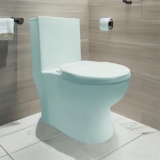 Hindware One-piece Western Commode for Bathroom, Floor Mount, ELEGANCE, S-300