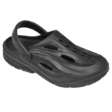 Impakto by Ajanta Men’s Classic Casual Clogs/Sandals with Adjustable Back Strap for Adult | Comfortable & Light Weight | Stylish & Anti-Skid | Waterproof & Daily Mules for Gents/Boys Black