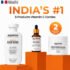 Aqueria Complete Vitamin C Skincare Combo Face Wash 200ml Serum 50ml Moisturizer 100g(3 Items in the set)