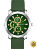 KILLER Green Dial with Silicone Strap Latest Trending Analog Watch  – For Men