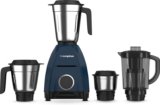 Crompton DX 750 W 750 W Juicer Mixer Grinder(ACGM-DX750W 4J | 4 Jars | Blue & Black)