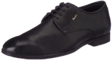 Bata Sandy E Men Formal Lace-up Shoes in Black Size- 7