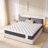Florance Premium Flip Dual Comfort Mattress with Pain Relief Technology, 3 Layers, Reversible Medium Soft & Firm Side, Quilted Knitted Fabric, King Size Mattress, 10 Years Warranty, 78x72x4