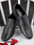 action DOTCOM OFFICE-51 Trendy Comfortable Durable comfortable Formal Slip-On Monk Strap For Men(Black , 7)