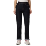 Women Blue High Waist Straight Fit Jeans