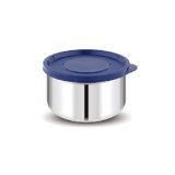 Attro Prime Stainless Steel Single Wall Storage Containers Airtight & Leak Proof Containers for Office Use, School, Picnic, 550 ml – Blue