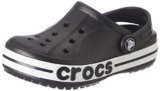 Crocs Bayaband Black Clog-(207019-001)-12 Kids UK (C12)