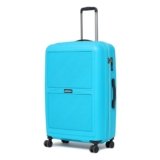 ACEPACK Carbon 58 cm Small Cabin Size Hard-Sided Luggage Trolley Bag – Lightweight & Durable Polypropylene Suitcase with Anti-Theft Zipper & Number Lock for Travel (20, Teal)