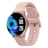 PunnkFunnk Active 2 Smart Watch with 2 Series | Bluetooth 4.0 +5.0 Dual Mode | LCD 1.3 Inch | Aluminum Dial | Silicon Straps | Clip Charge Mode | Bluetooth Calling Smartwatch (Peach)