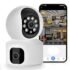 Hikvision 5 MP Outdoor Bullet CCTV Camera with inbuilt Audio Mic IP67 DS-2CE16H0T-ITPFS + USEWELL BNC/DC, White