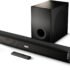 Mivi Fort Sonic 200 Soundbar, 2.1 Channel, Multi-Input and EQ Modes, BT v5.3 200 W Bluetooth Soundbar(Black, Silver, 2.1 Channel)