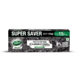 DABUR Herb’L Activated Charcoal Toothpaste 240G (120G x2, Pack of 2) | Whitening Black Gel Toothpaste | Fluoride Free | Fights Plaque & Extrinsic Stains | With Power of Mint | Cool & Refreshing Mouth Experience