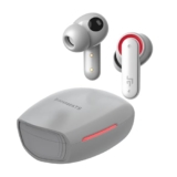 CrossBeats Fury Max Gaming TWS in-Ear Buds |100hr Playtime Bluetooth Earphones | RGB Lights | BT v5.4 | 30ms Low Latency | 360° Spatial Audio | 3D Sound Stage | 6 mics AI ENC | Dual EQ Modes(Grey)