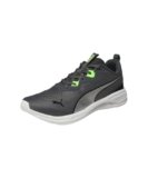 Puma, Men, Scorch Whizz FusionComfort, Cool Dark Gray-Black-Green Glare, Running Shoe, 8UK, (31250403)