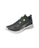 Puma, Men, Scorch Whizz FusionComfort, Cool Dark Gray-Black-Green Glare, Running Shoe, 8UK, (31250403)