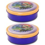 Nayasa Spill Guard No.1 Regular Round Plastic Lunch Box | Pack of 2 | Airtight & Leakproof Lids | Light Weight | Easy to Carry | Ideal for School Going Kids | Blue