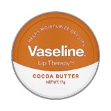 Vaseline Lip Tins Cocoa Butter, 17g | Infused with Cocoa Butter for Hydration & Glossy Shine Softline (Transparent)