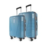 Aristocrat Airpro-Max Trolley Bags, Lightweight Polypropylene Case Luggage, 8 Wheels, Combination Lock, Travel-Friendly, 3-Yr International Warranty