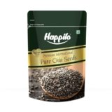 Happilo Premium Raw Chia Seeds 200g (Pack of 1) | Seeds for Eating | Healthy Snacks | Seeds for Weight Management | Nutrient-Rich Superfood, Rich in Omega-3 Fatty Acids, Fiber, Protein