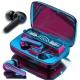 MB Star M19 TWS Bluetooth 5.0 Wireless Earbuds in Ear True Wireless Stereo Earbuds with Mic| LED Digital Display with Flashlight, Deep Bass Bluetooth Headphones, Upto 12Hrs Battery – Black, Pack of 1