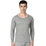 Dixcy Scott-Men-Seasonal wear-(category)-Thermal-(Style ID)-K1-PR5242LW-(Color)-GREY MELANGE-Pack of1-(Size)L