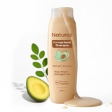 Naturali Damage Repair Shampoo | Improves Damaged Hair In Just 4 Uses | With Avocado & Moringa Oil | Sulphate Free | For Women | Shampoo for Frizzy and Dry Hair | Paraben Free | 200 ml