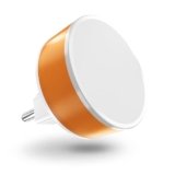 GM 3032 Nano LED Night Lamp, 0.5W Plug-in Night Light with Soft Ambient Glow for Bedroom, Kids Room, Hallway, Energy-Efficient, Long Life LED, Compact Design, White (1)