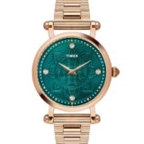 TIMEX Women Quartz Analog green-Dial-TWEL14303
