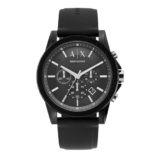 Armani Exchange Mens Chronograph Watch – AX1326I (Black_Free Size)
