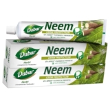 Dabur Herb’l Neem Germ Protection Toothpaste – 600g (200g + 100g x Pack of 2) | Fights Bacteria | No Added Flourides & Parabens | Complete Oral Care