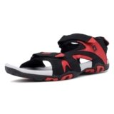 SPARX Men’s SS0453G Black RED Sandal 8 (SS0453GBKRD0008)