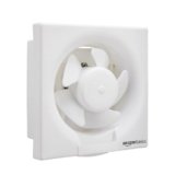 Amazon Basics Ventilation 6″ Fan | 30W | 5 Blades | 150 mm | 5.6 dB Low Noise | Window Mount | Wall Switch Control | White Plastic