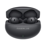 OnePlus Buds 4 TWS Earbuds with Upto 55dB Real-time ANC, Adaptive Mode, Dual Drivers and DACs, 3D Audio, Upto 45hrs Music Playback, Dual-Device connectivity, 47ms Low Latency, Storm Gray