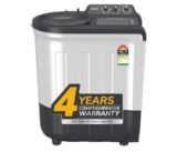Whirlpool 6.5 Kg 5 Star Magic Clean Semi-Automatic Top Loading Washing Machine (MAGIC CLEAN 6.5 GREY, 4 Year Comprehensive Warranty, 1400 RPM Motor, 5 Year Motor Warranty)