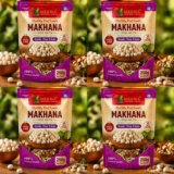 MEEWA 1 Kg Plain Makhana Makhana(4 x 250 g)