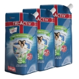 Tri-Activ Germ Protection Handwash Refill Pack | Protects from 99.9% disease causing germs | With goodness of Aloevera | Keeps hands soft & moisturized | Refreshing Avocado fragrance 750ml (750ml, 3)