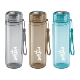 MILTON Hector 1000 Pet Water Bottles, Set of 3, 1 Litre Each, Assorted, Reusable Plastic Fridge Bottle, BPA Free and Leak Proof Bottles for Travel, Work
