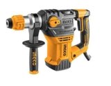 Ingco PATENTED 1200W POWER ELECTRIC SDS MAX CHUCK SYSTEM ROTARY HAMMER WITH 2 PCS OF DRILLS AND 2 PCS OF CHISELS