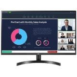 LG 32Qn600 32 Inches (80 Cm) Qhd 2K LCD 2560 X 1440 Pixels IPS Display 3 Side Borderless – HDR 10, Srgb 99%, AMD Free Sync – Dual Hdmi, Display Port (Black)