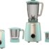 Qlect Portable Blender Electric Juicers Fruit Mixers USB Rechargeable Smoothie Mini Personal Juicer 6 Blades 3Gears With 1500 Mah Rechargeable Battery-Smoothie Blender(Blue)