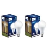 Philips Stellar Bright 16 Watt LED Bulb, Base B22,Cool Day Light, Pack of 2