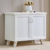 Home Centre | Helios Alton 9 Pairs Shoe Cabinet | Engineered Wood | White | 1 Year Warranty
