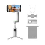 Insta360 Flow Pro – AI-Powered Gimbal Stabilizer for Smartphone, Apple DockKit Enabled, 360º Infinite Pan Tracking, 3-Axis Stabilization, Built-in Tripod, Portable & Foldable, AI Tracking