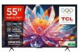 TCL 139 cm (55 inches) 4K Ultra HD Smart QLED Google TV | 120Hz Refresh Rate | 3GB RAM | Dolby Vision & Atmos | 55T8C